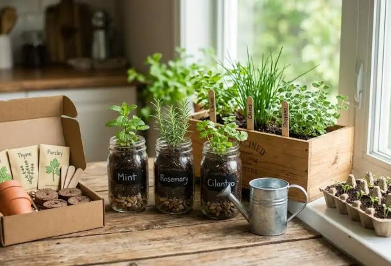 How to Build an Affordable Indoor Herb Garden